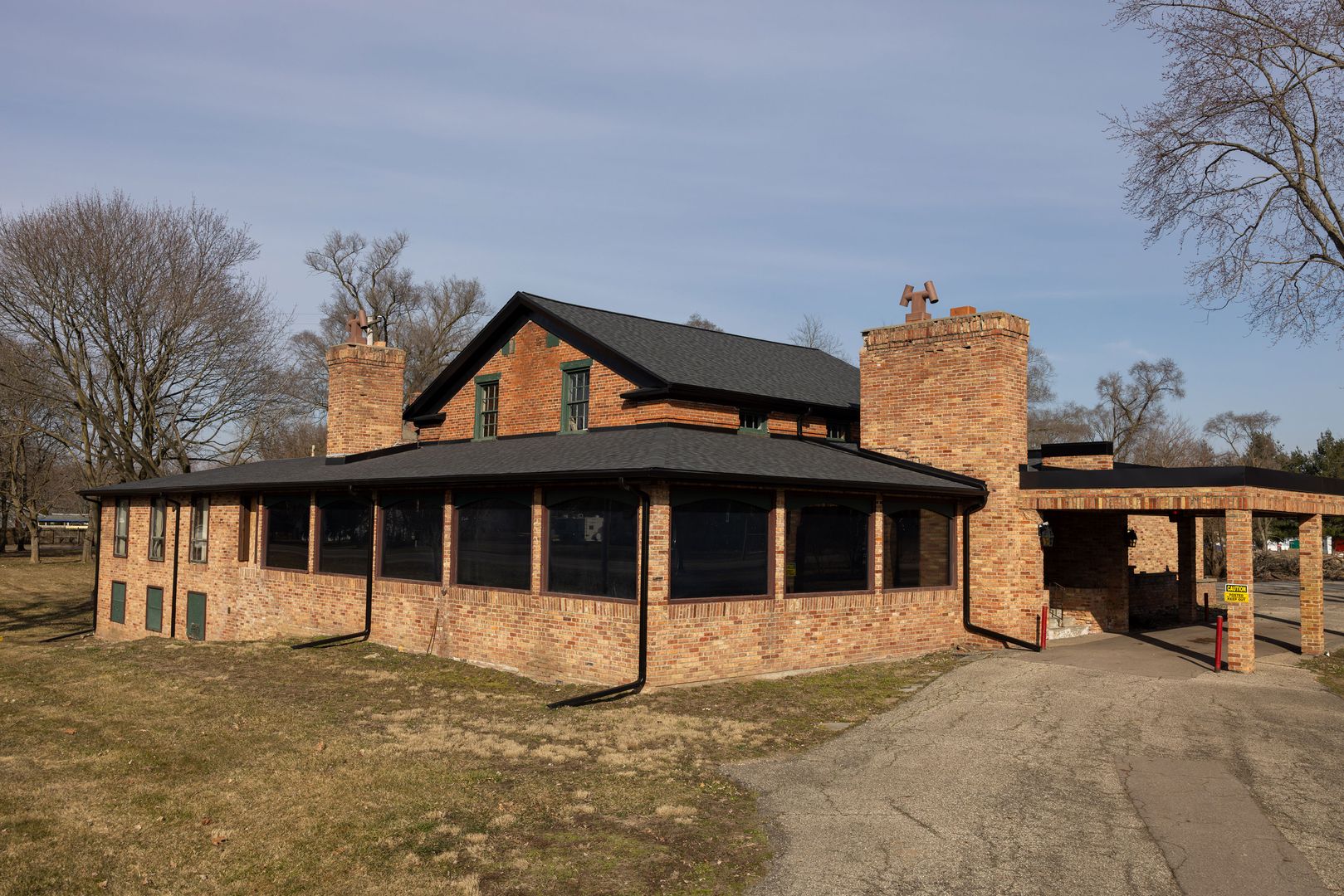 Country Roofing crew working on a residential roof